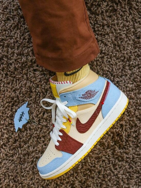 Nike Other - Men's Nike Maison Chateau Rouge x Jordan 1 Mid SE 'Fearless'